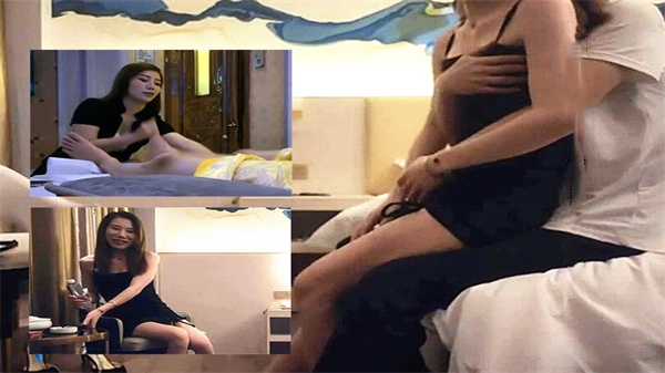 足浴店撩妹实录：半哄半骗诱拐小姐姐上床激情啪啪！